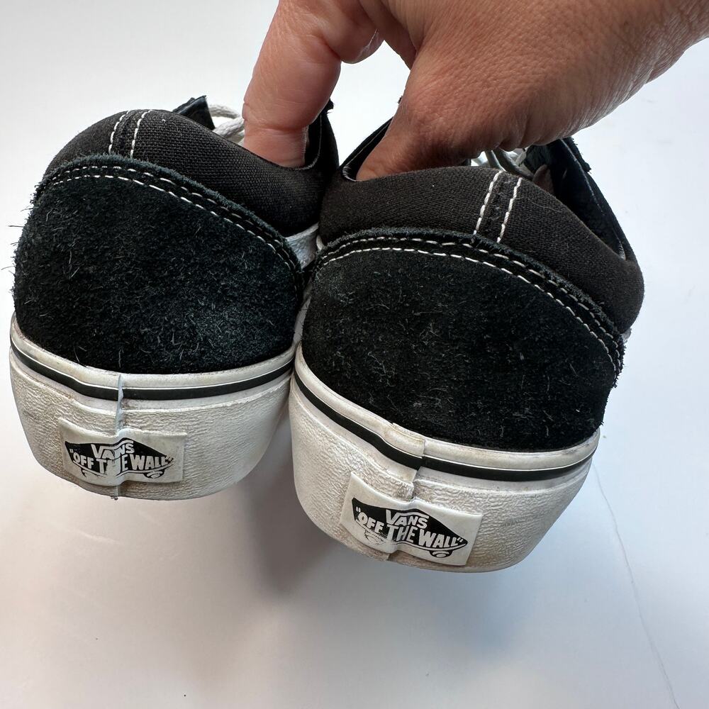 VANS Old Skool Black White Sneakers - Picture 4 of 6